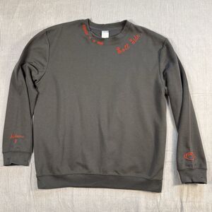 Alabama Roll Tide Women’s Crewneck Sweatshirt Embroidered Football size L Grey